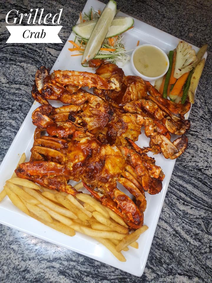 Grilled Crab
