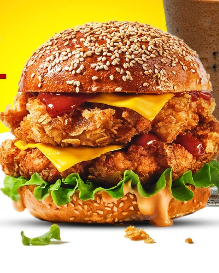 Double Digger Burger Beef/Chicken