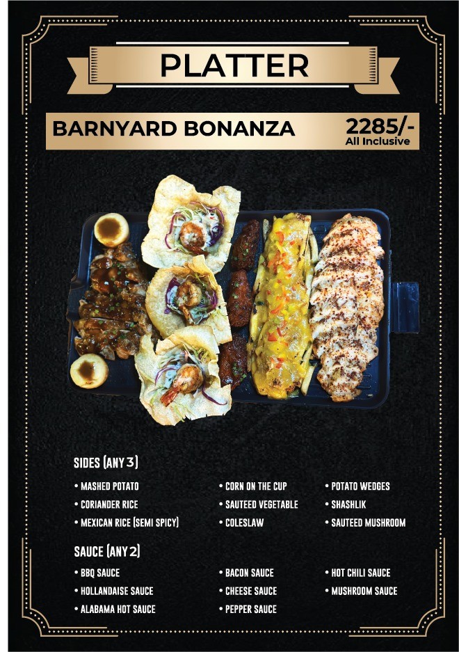 BARNYARD BONANZA