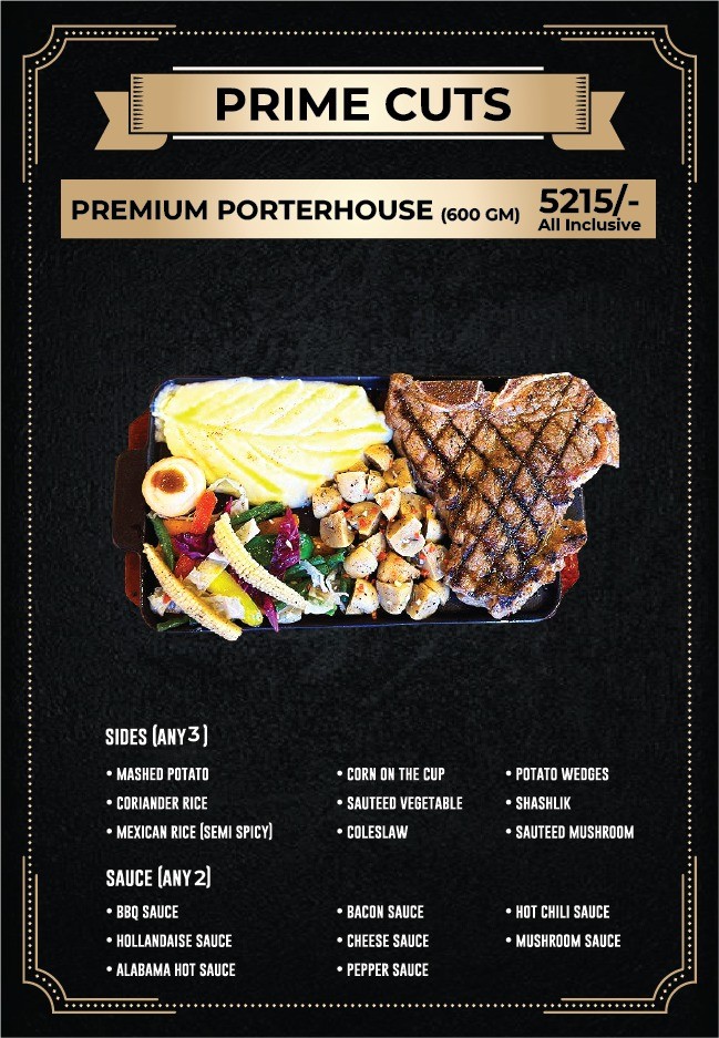 Street food Menu