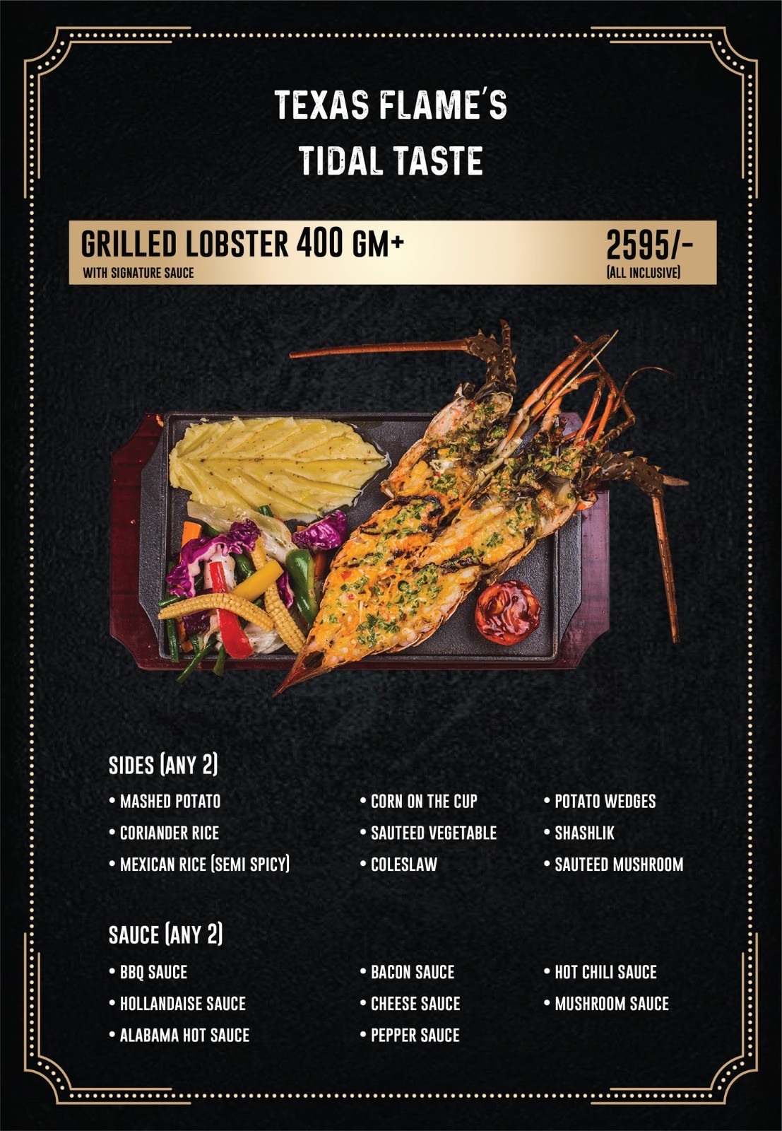 GRILLED LOBSTER