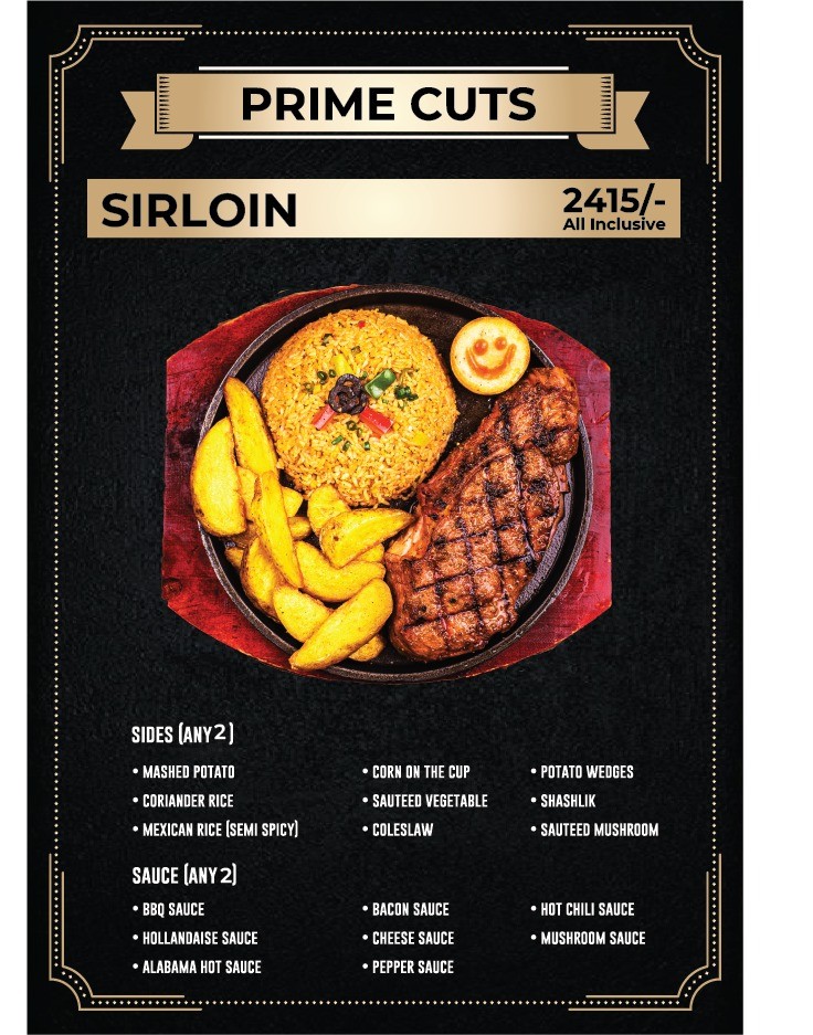 SIRLOON Menu