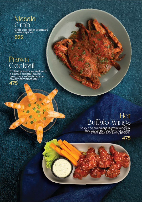 Seafood Menu