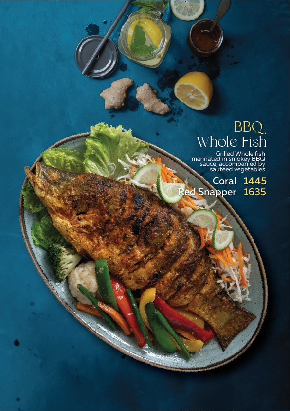 Seafood Menu