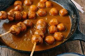 Fish Balls Hong kong style sauce