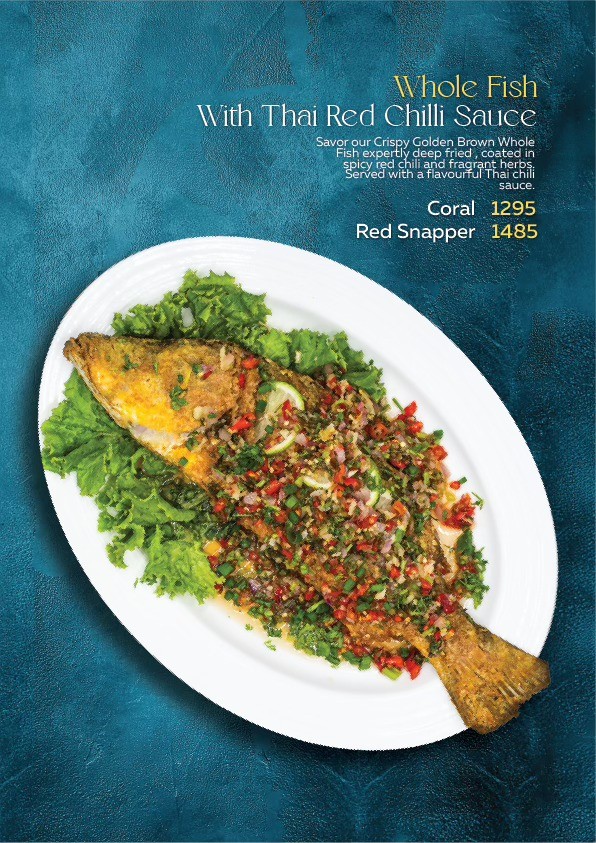 Seafood Menu