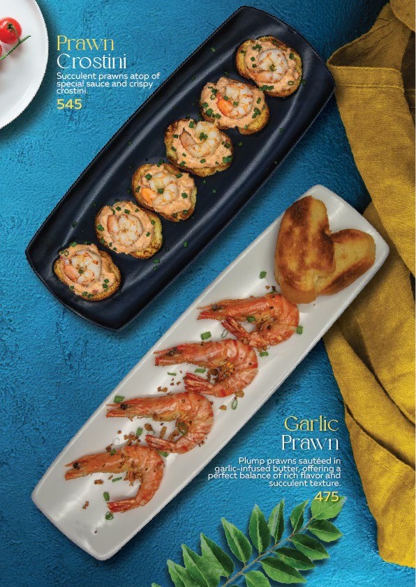  Seafood Menu 