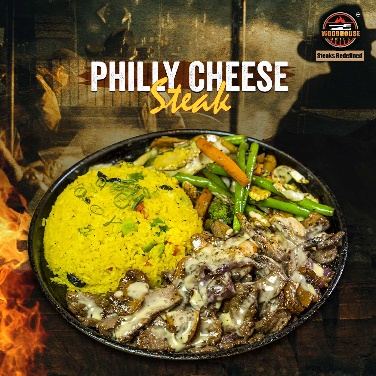 Philly Cheese Steak 200g