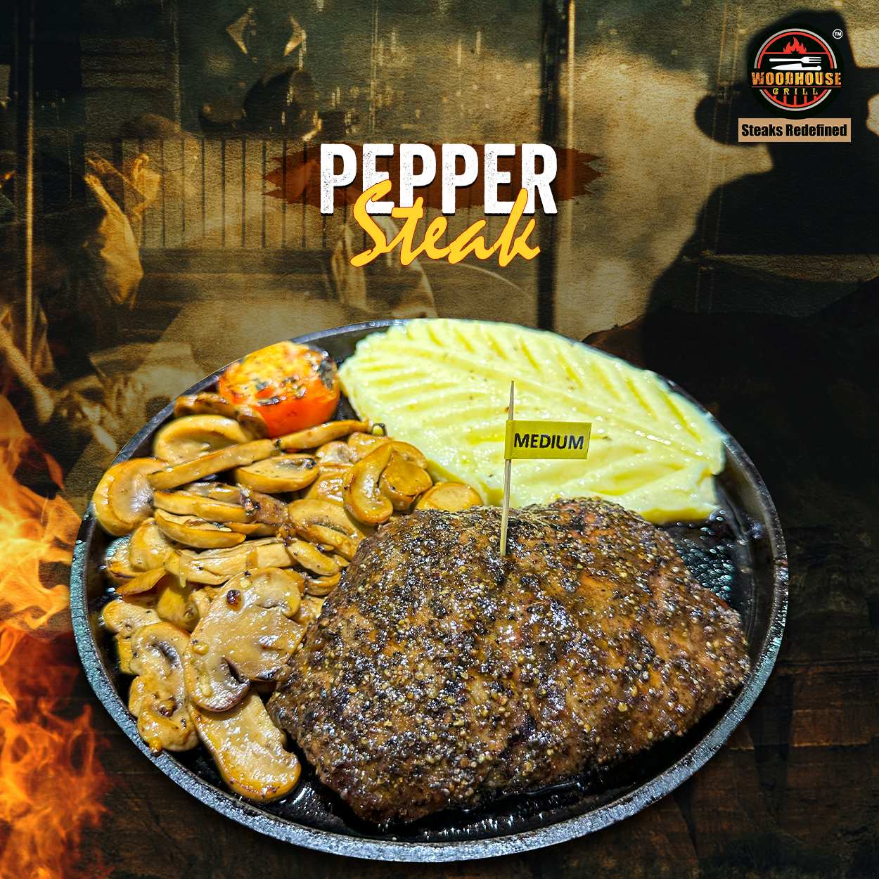 Pepper Steak 200g