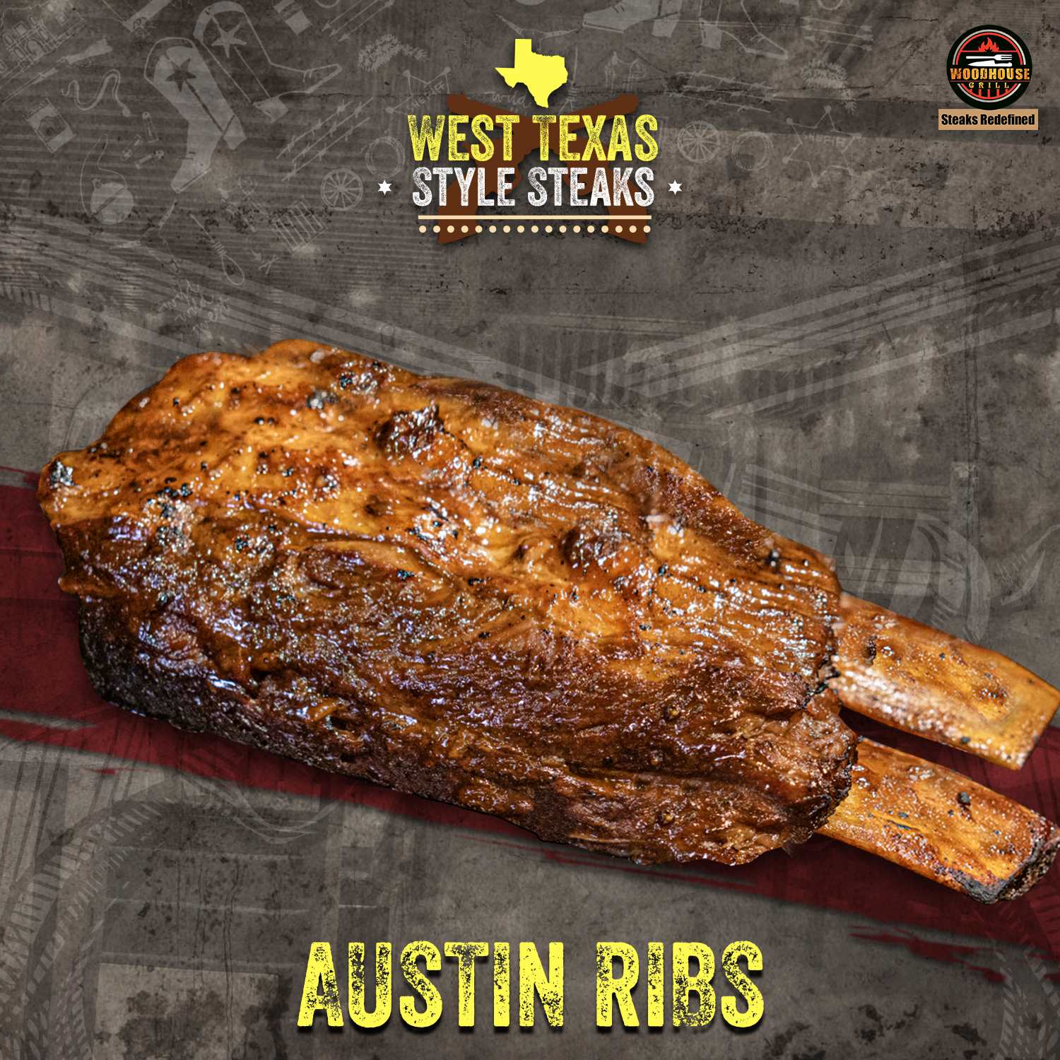 Austin Ribs 800g