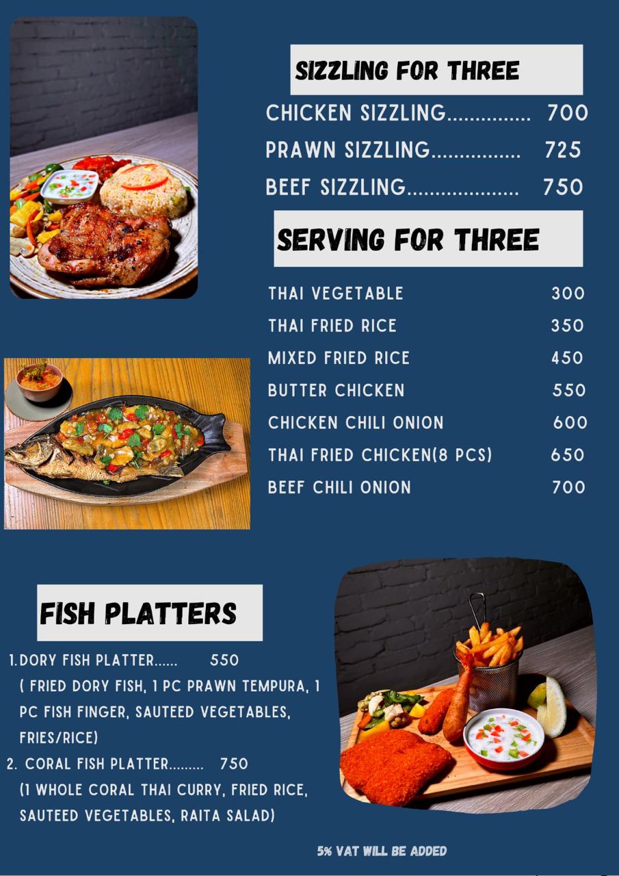 Continental Menu