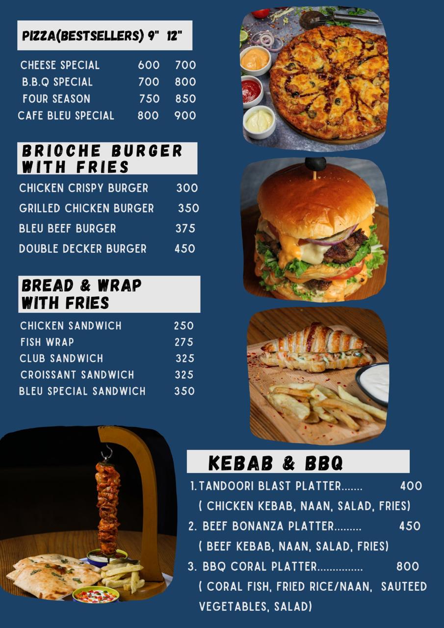 Fast Food Menu