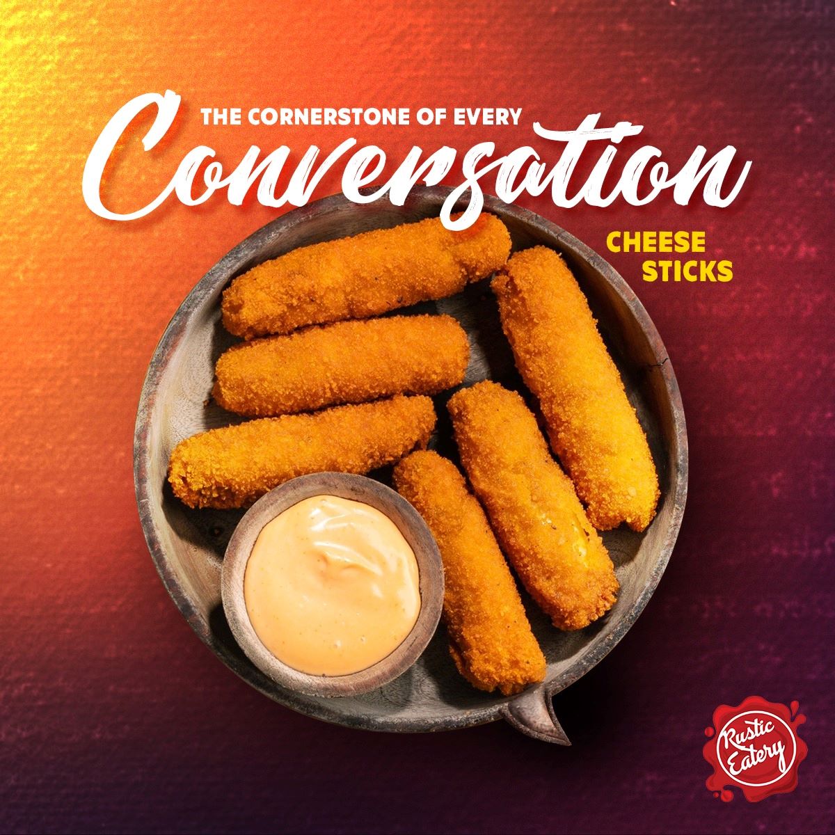 Rustic Cheese Sticks
