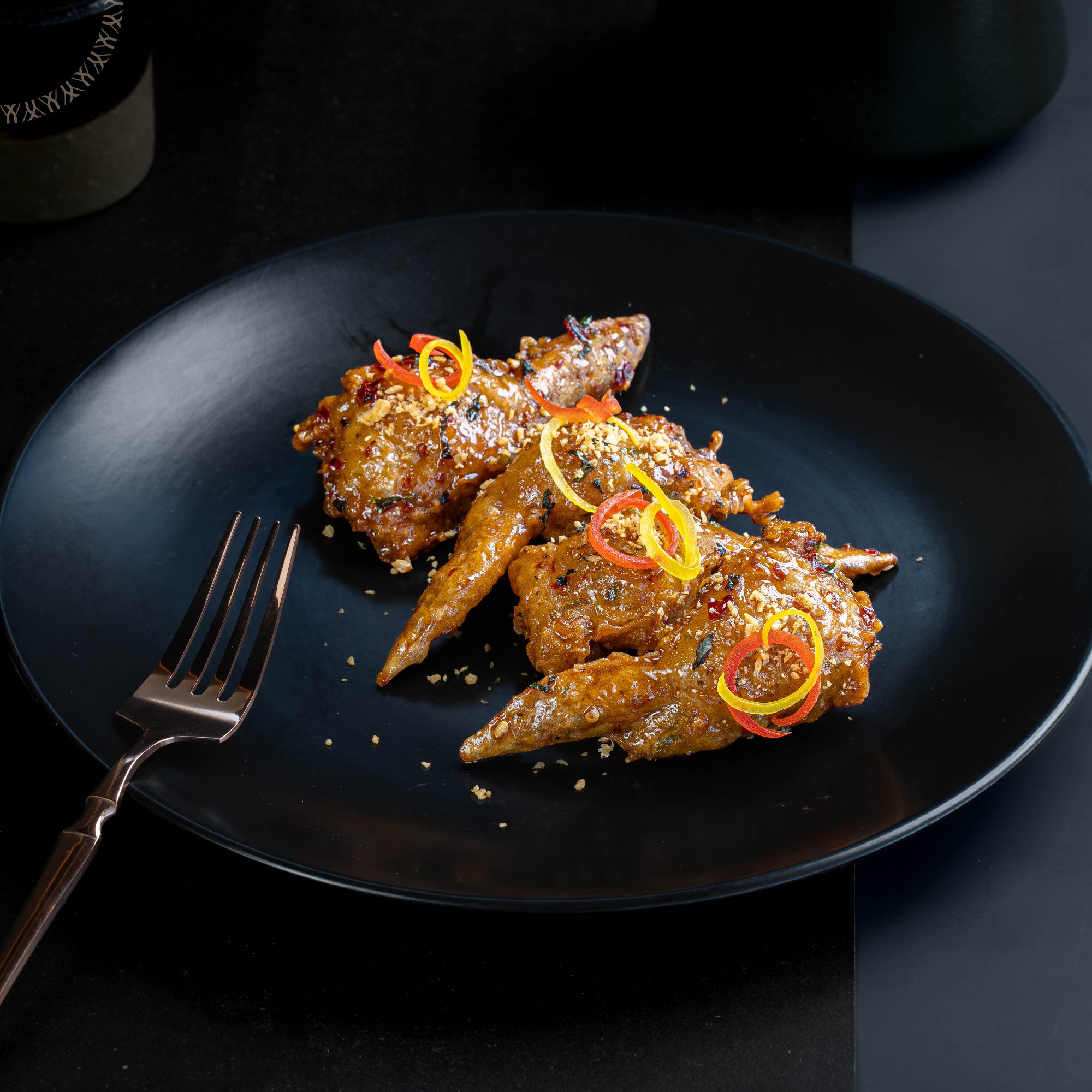 Prawn Stuffed Chicken Wings