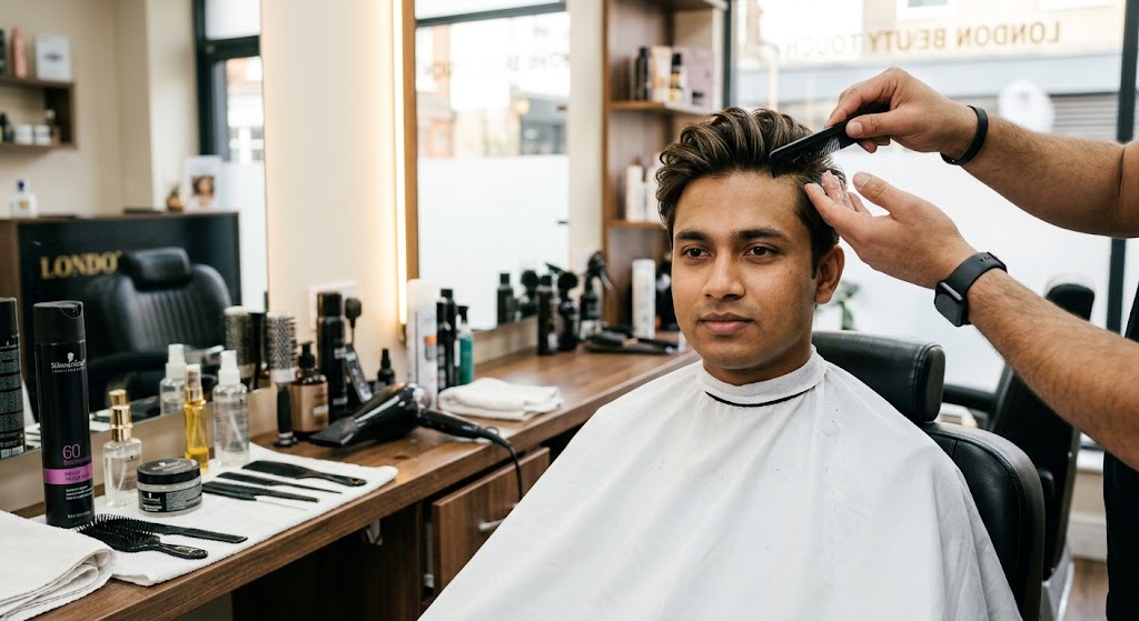 Hair Settings with Spray/Gel/Serum Apply
