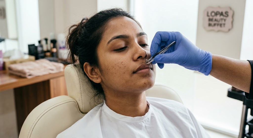 Upper Lip Pluck