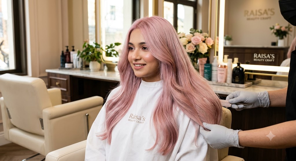 Pastel Pink Hair Color