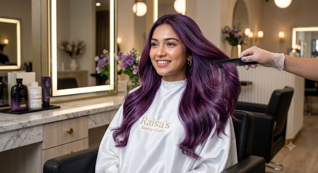 Violet Purple Hair Color