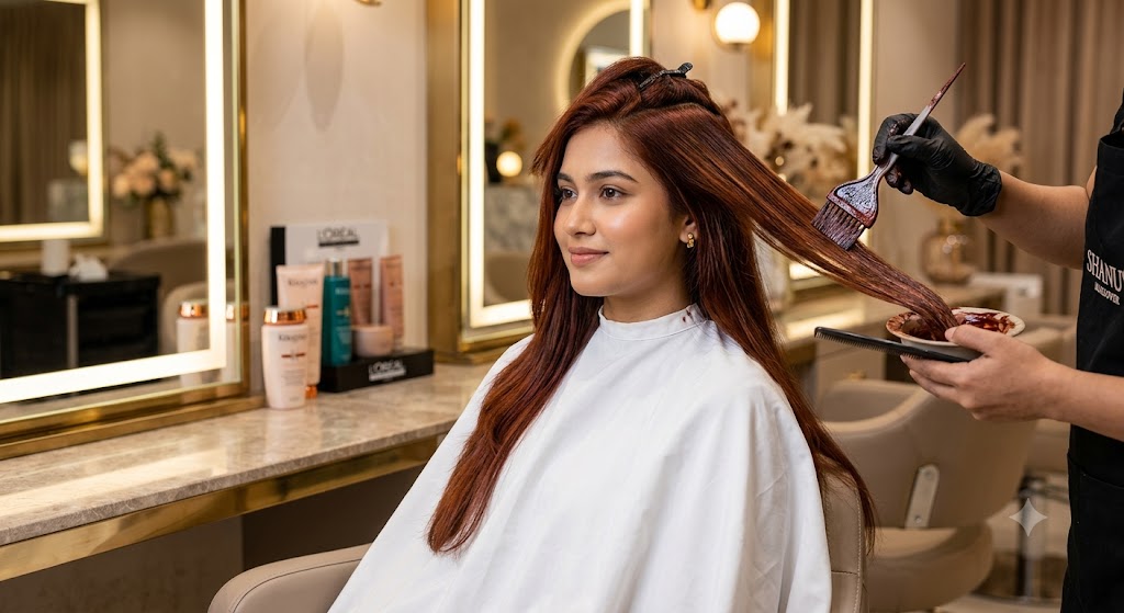 Auburn Red Hair Color