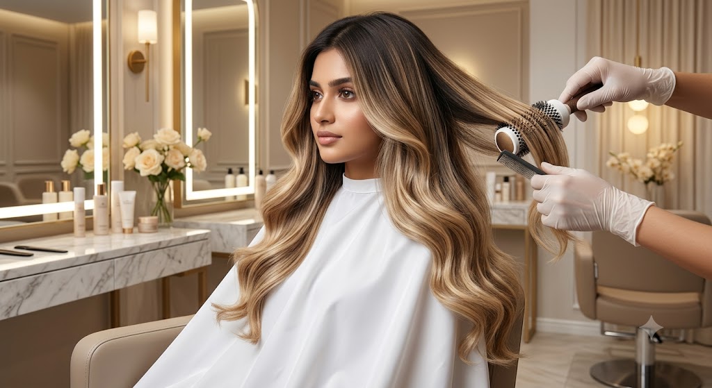 Balayage Blonde Hair Color 