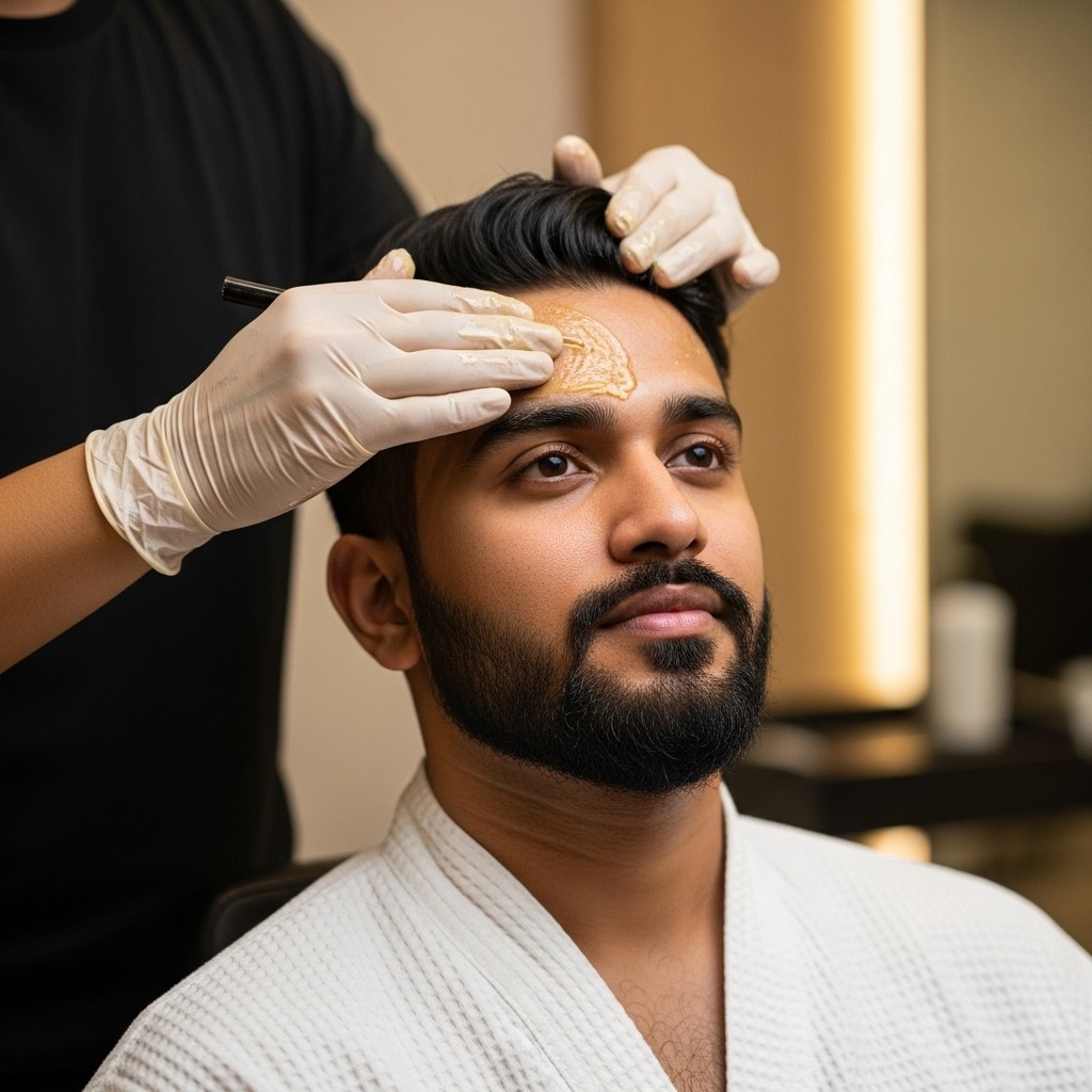 Hot Oil Treatment (Anti-Dandruff)