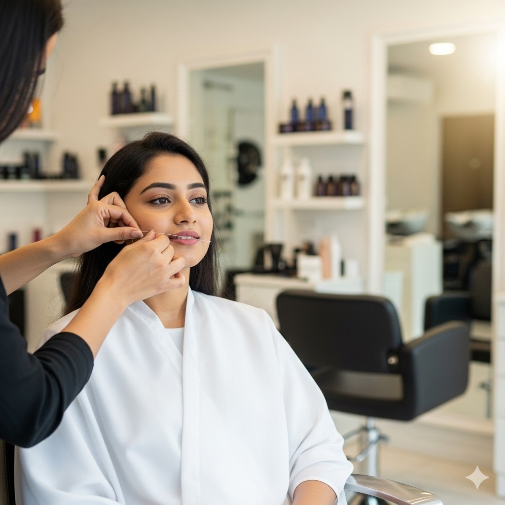 Upper Lip Threading 