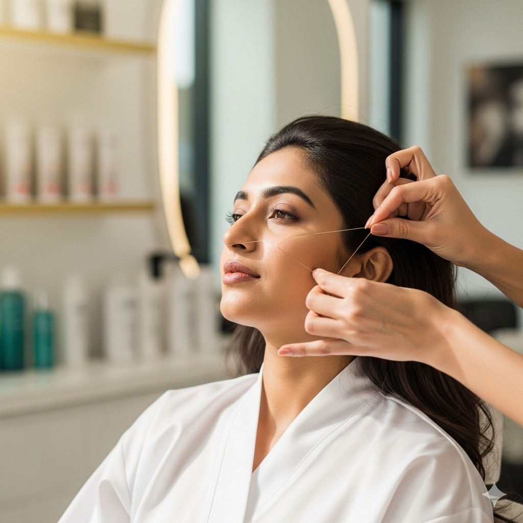 Cheek / Neck Threading