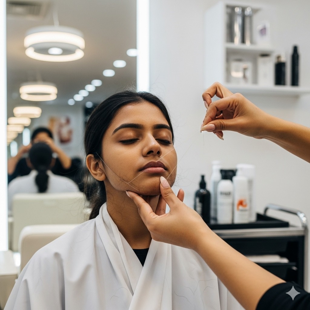 Chin/Under Chin Threading