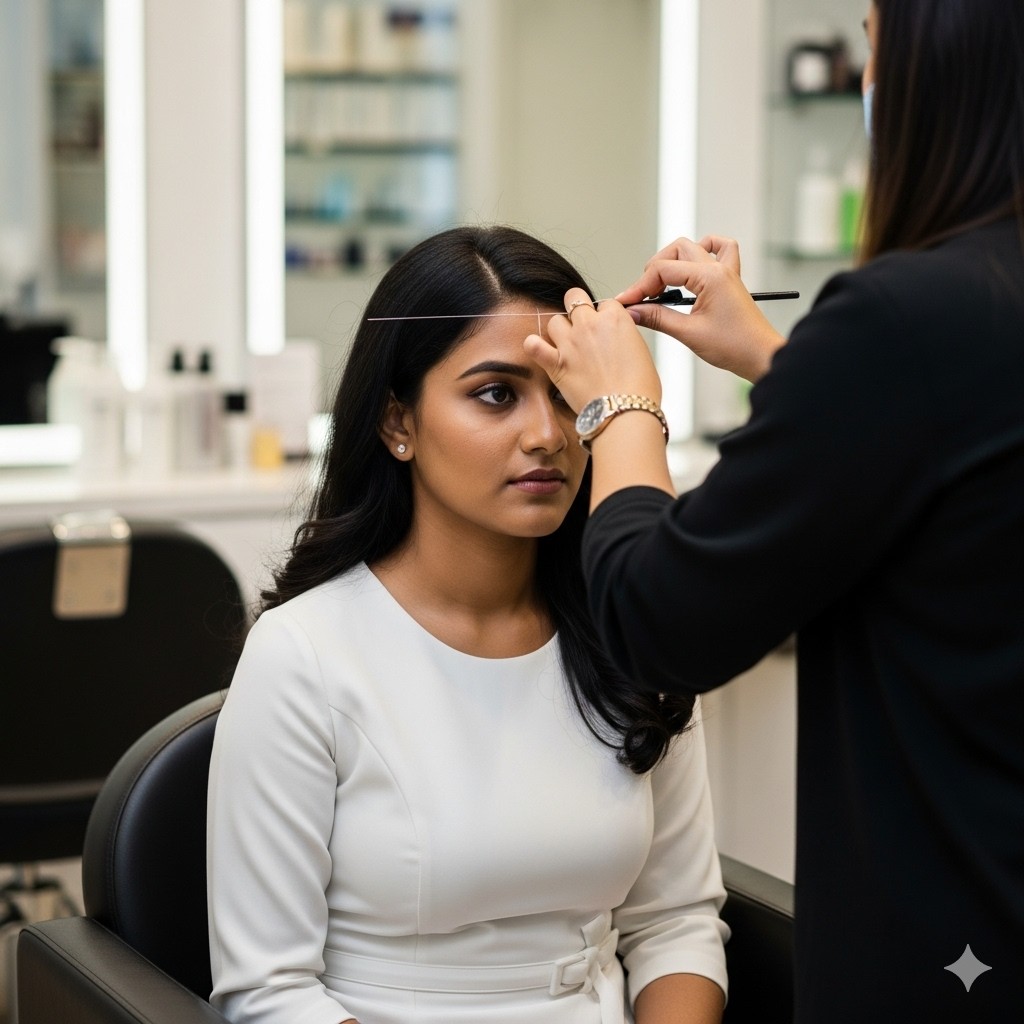 Forhead Threading