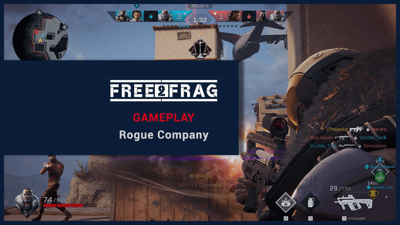 Rogue Company Free2Frag Gameplay Video