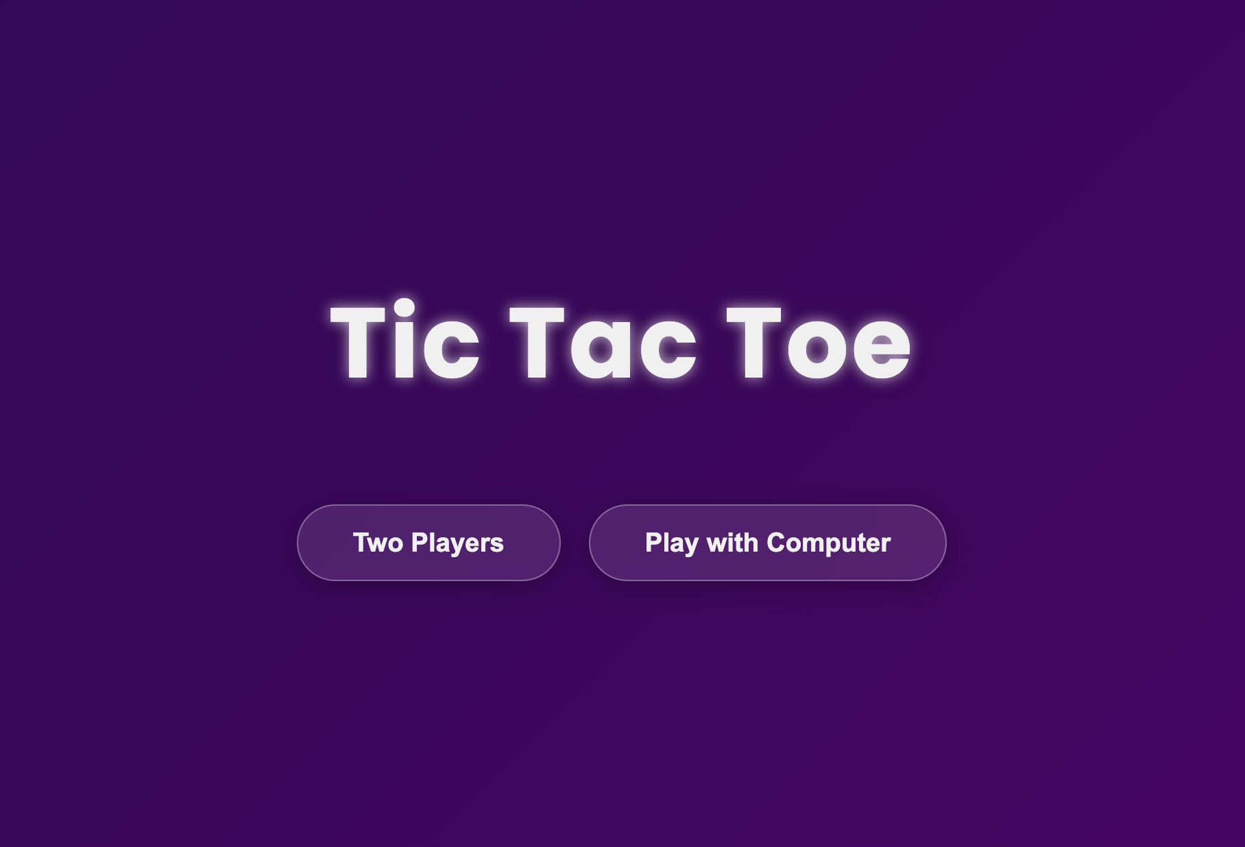 Tic-Tac-Toe Project