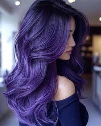 hair color purple