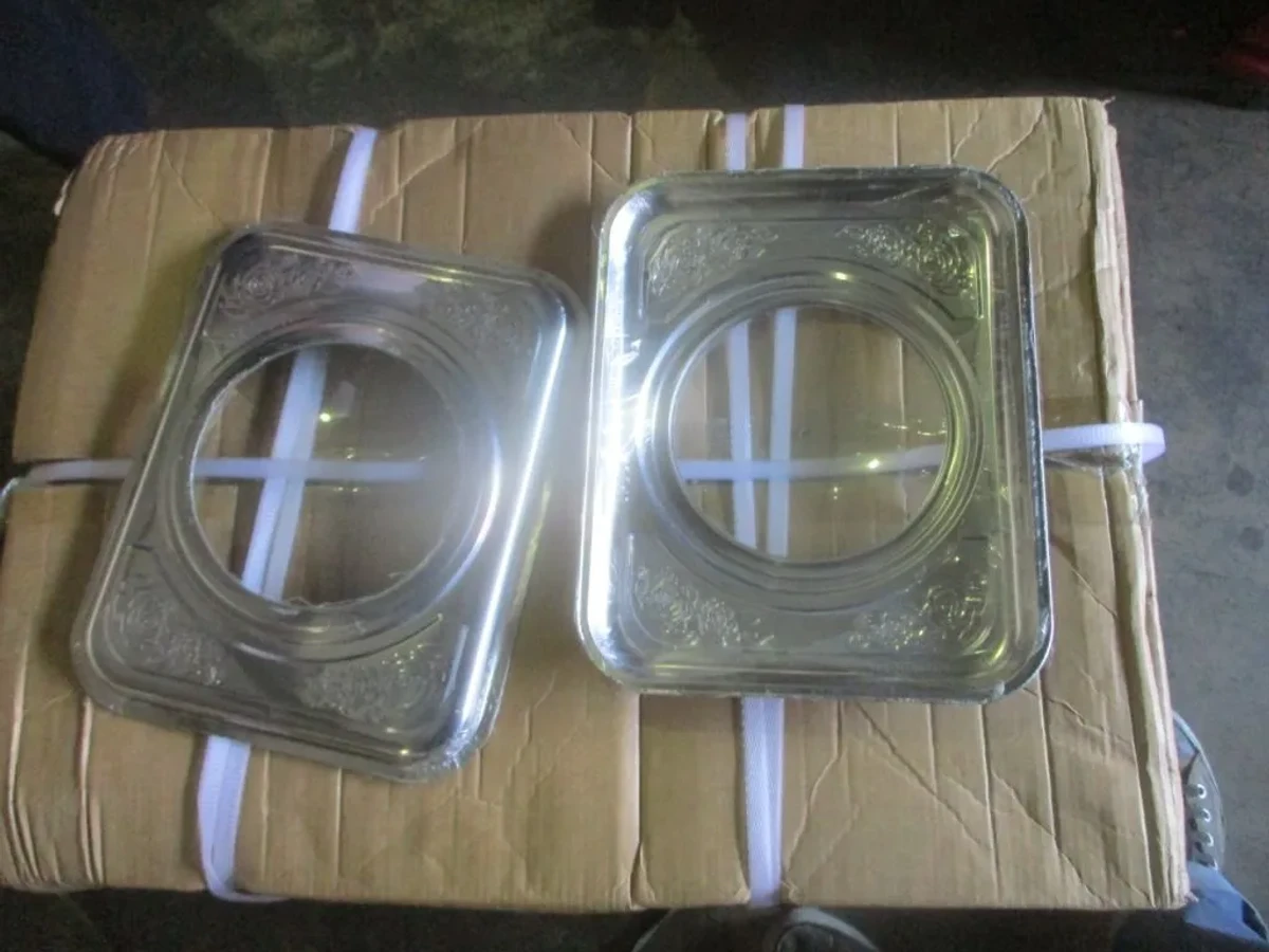 Tutup Baki Stainless Persegi Panjang | 31x25 cm