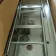 2-compartment (double-bowl) stainless-steel utility/laundry sink and 1 large drainboard/work surface