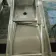 single-bowl (1-compartment) stainless-steel utility/laundry sink