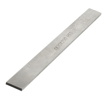 Harfington Uxcell 4mm x 20mm x 200mm High Speed Steel Handy Lathe HSS Tool Bit
