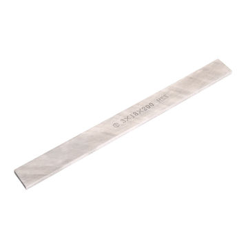 Harfington Uxcell 3mmx18mmx200mm Turning Parting Milling Lathe HSS Tool Bit Gray