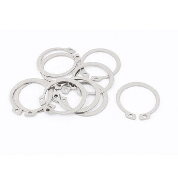 uxcell 41mm External Circlips C-Clip Retaining Shaft Snap Rings 304  Stainless Steel 20pcs