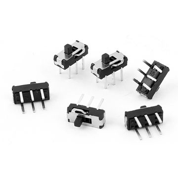 Harfington Uxcell 6 Pcs 2 Position DPDT 2P2T 6 Pin PCB Panel Mini Vertical Slide Switch