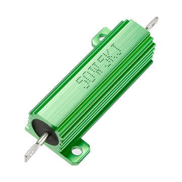 Produktbild von 2x 100W 0,1 Ohm Aluminium-Gehäusewiderstand – Drahtgewickelt, Mit Rillen Für Kühlung, Für AC/DC, Wechselrichter & Motorsteuerungen