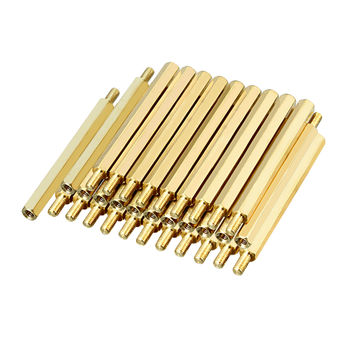 Brass Female-to-Male Push-to-Connect Fittings 60pcs/Set Good Quality Brass M3 Standoff Spacer Brass Female-to-Male Push-to-Connect Fittings 60pcs/Set Good Quality Brass M3 Standoff Spacer