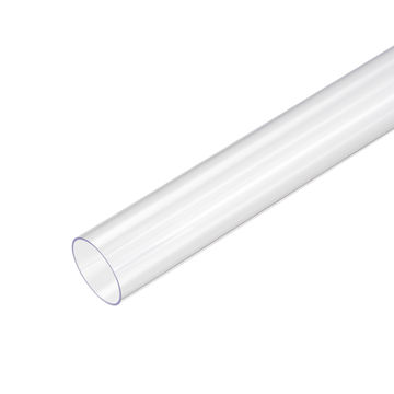 Harfington Uxcell 3 Stk. PVC Steifes Rundrohr, Klar, 23mm Innen x 25mm Außen, 0,5M/1,64Fuß Länge