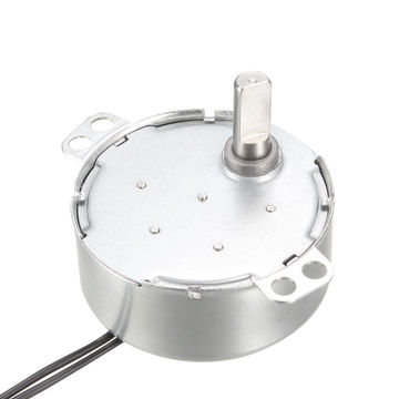 Harfington Uxcell Metal Gear Synchronous Synchron Motor AC 220-240V 5-6RPM 50-60Hz 4W