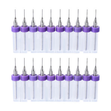 10 Stück 0,4mm Bohrer Mit 1/8 Zoll Schaft – Für Leiterplatten & Schmuck – Uxcell!
