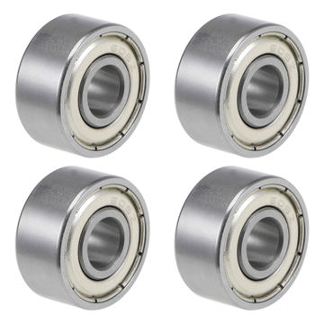 2 Stück Rillenkugellager 6701-2RS – 12×18×4 Mm, Doppelt Gedichtet, Chromstahl – Für Maschinen & Kleingeräte
