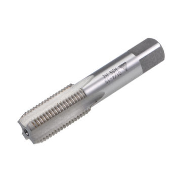 Harfington Uxcell G1/4-19 Pipe Thread Tap Right Hand Machine Tap HSS Uncoated Straight Flute