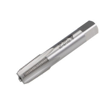Harfington Uxcell ZG1/8-28 Pipe Thread Tap Right Hand Machine Tap HSS Uncoated Straight Flute