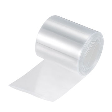 Gaine Thermorétractable PVC Jaune 50mm De Large - Pour Batteries 18650, Rouleau De 5 Mètres