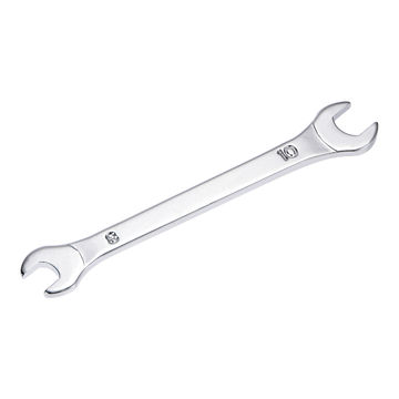 Harfington Uxcell Thin Open End Wrench, 8mm x 10mm Metric Chrome Plated High Carbon Steel