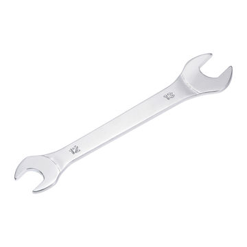 Harfington Uxcell Thin Open End Wrench, 12mm x 13mm Metric Chrome Plated High Carbon Steel